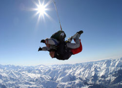 SKYDIVE FACE A L’EVEREST VAL D'ISERE